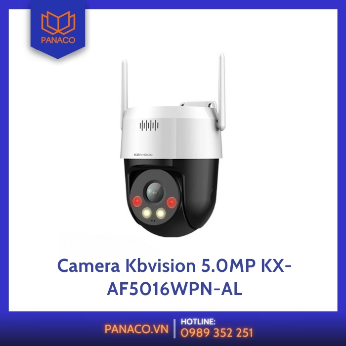 Camera giám sát xoay 360 Kbvision 5.0MP KX-AF5016WPN-AL