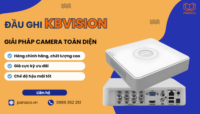 PANACO phân phối đầu ghi Kbvision giá tốt