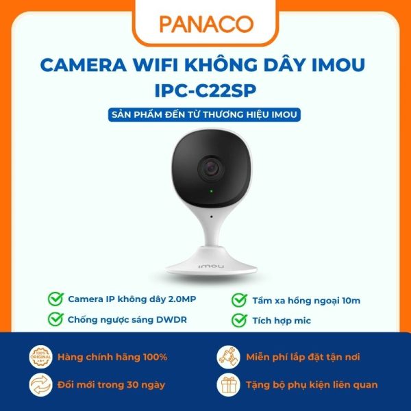 Camera Wifi Không Dây Imou IPC-C22SP giá rẻ
