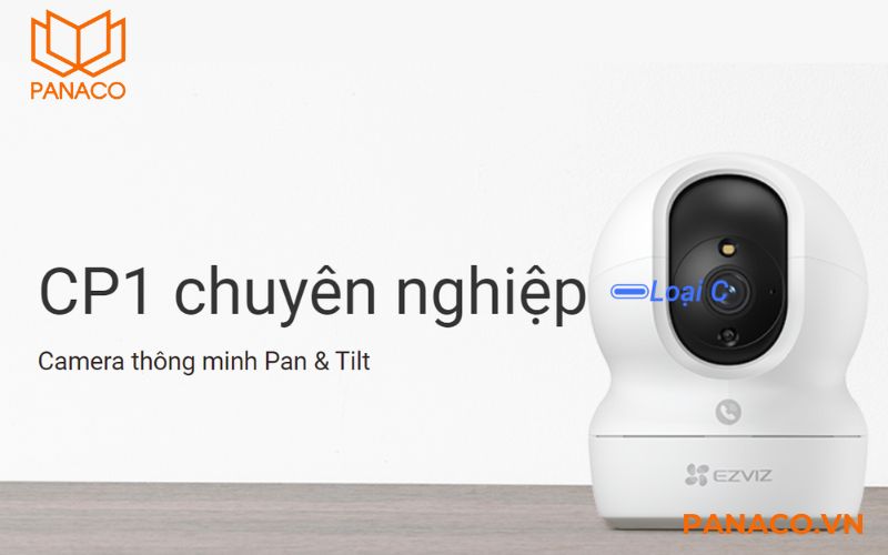 camera xoay ezviz 1080 CS-CP1-R105-1L2WF có tính năng quay quét hình ảnh thông minh