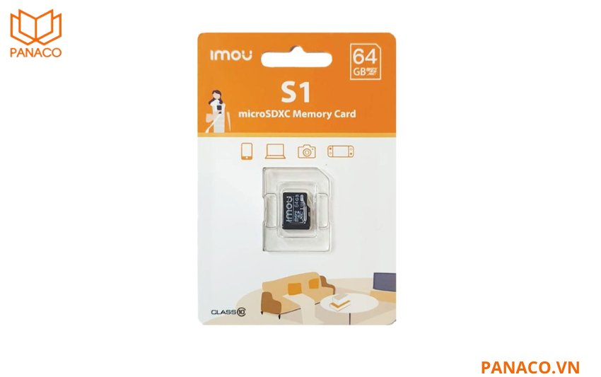 Thẻ nhớ Micro SD 64G Imou ST2-64-S1