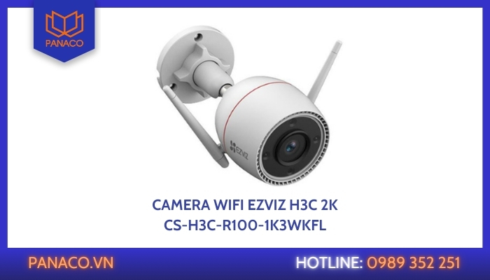 Camera Ezviz H3C 2K model CS-H3C-R100-1K3WKFL