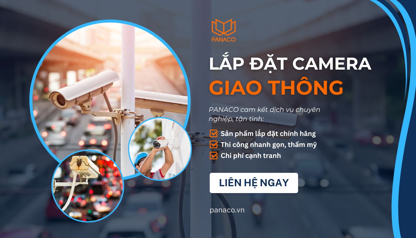 giải pháp lắp đặt camera giao thông tại PANACO