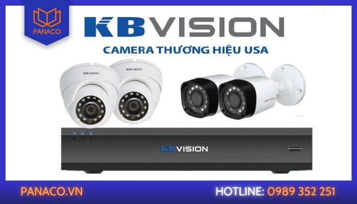 Bộ 4 camera Kbvision