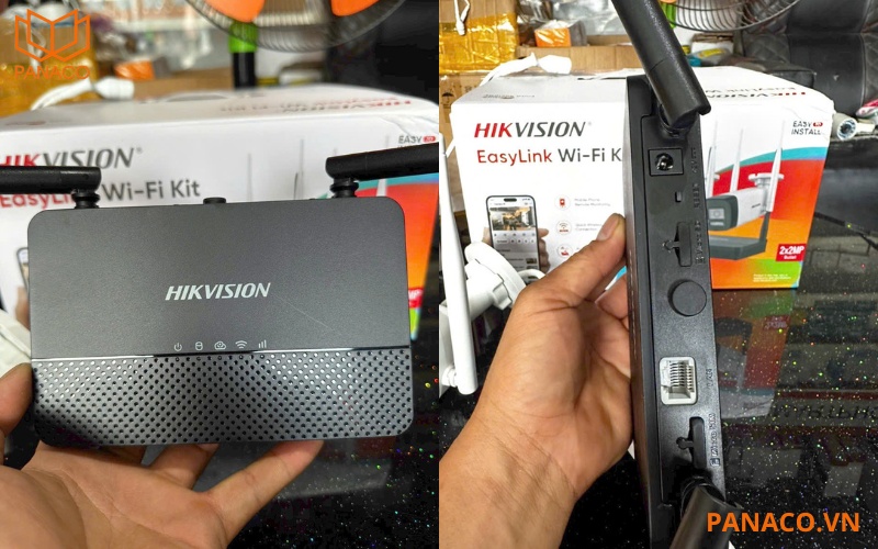 Bộ KIT hikvision DS-J142I(STD)/NKS422W03H dễ dàng lắp đặt nhiều vị trí