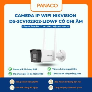 Camera IP Wifi Hikvision DS-2CV1023G2-LIDWF có ghi âm