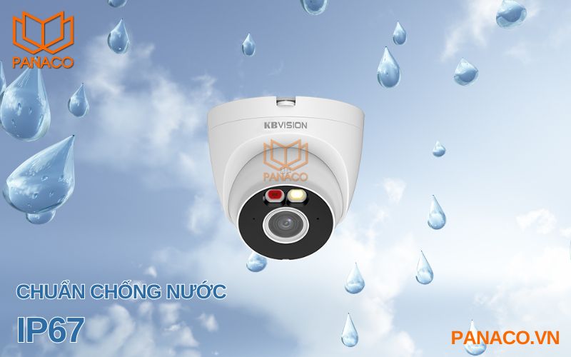 Camera ngoài trời KX-C22L có khả năng chống nước tốt