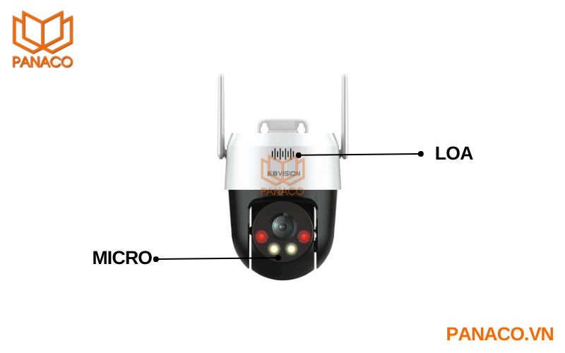 Camera IP Kbvision KX-S3W có micro và loa