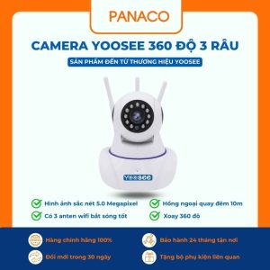 Camera Yoosee 360 độ 3 râu