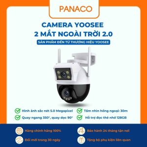 Camera Yoosee PNC102 2 mắt ngoài trời 2.0