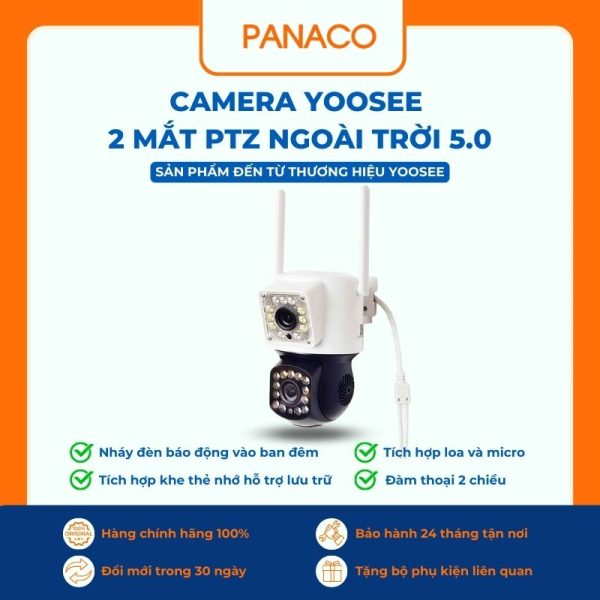 Camera Yoosee IP ngoài trời 5MP PNC105