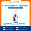 Camera Yoosee PNC202 bóng đèn 2 trong 1