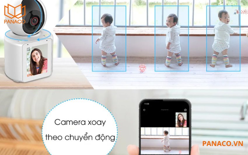 Camera giám sát sẽ tự động phát hiện khi có chuyển động bất thường