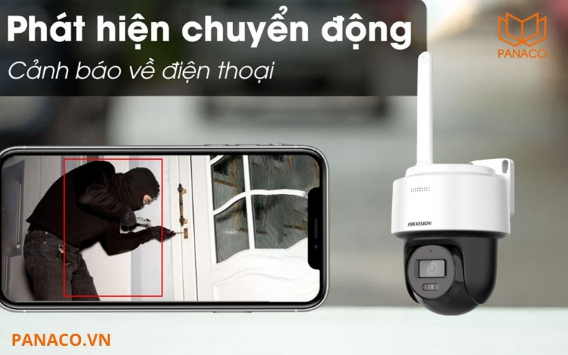 Camera an ninh hikvision phát hiện người thông minh