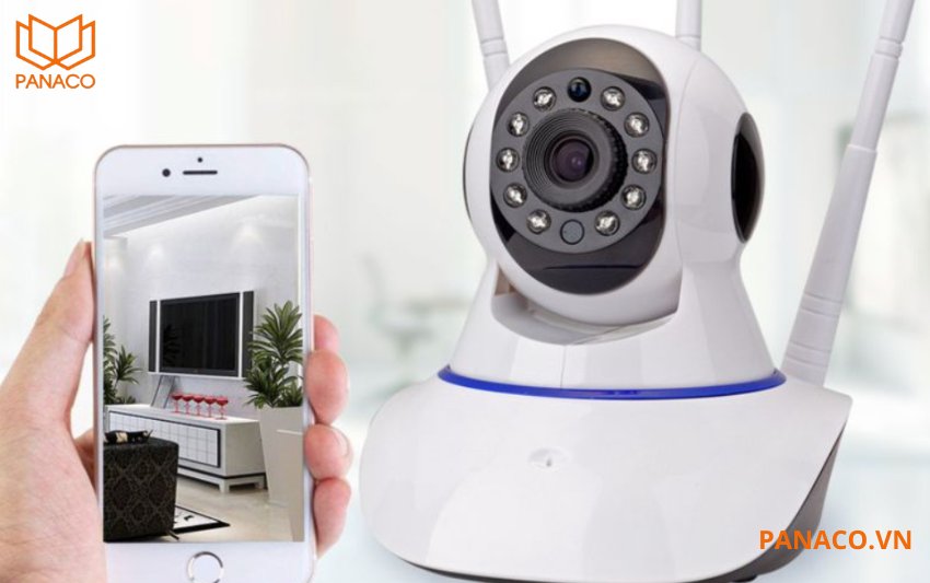 Camera tự động phát hiện khi có chuyển động và gửi thông báo về điện thoại