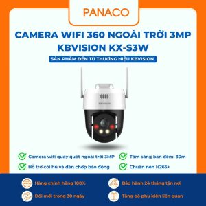 Camera wifi 360 ngoài trời 3MP Kbvision KX-S3W