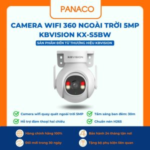 Camera wifi 360 ngoài trời 5MP Kbvision KX-S5BW