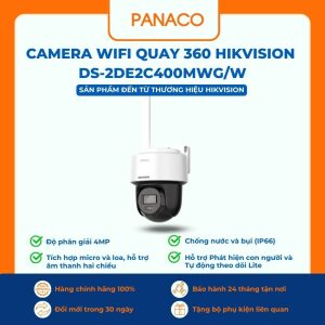 Camera hikvision DS-2DE2C400MWG/W