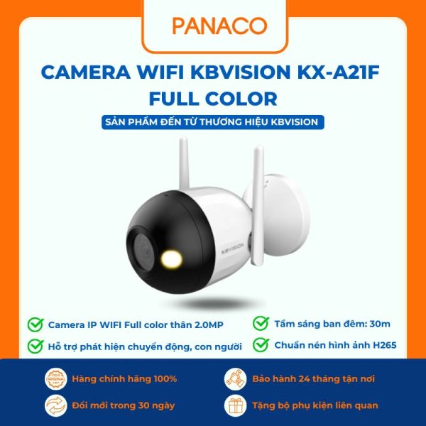 Camera wifi Kbvision KX-A21F Full Color