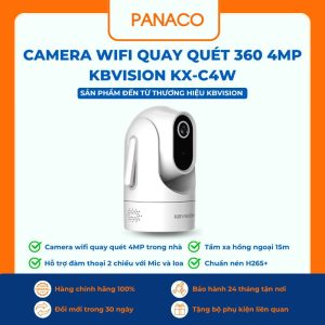 Camera wifi quay quét 360 4MP Kbvision KX-C4W