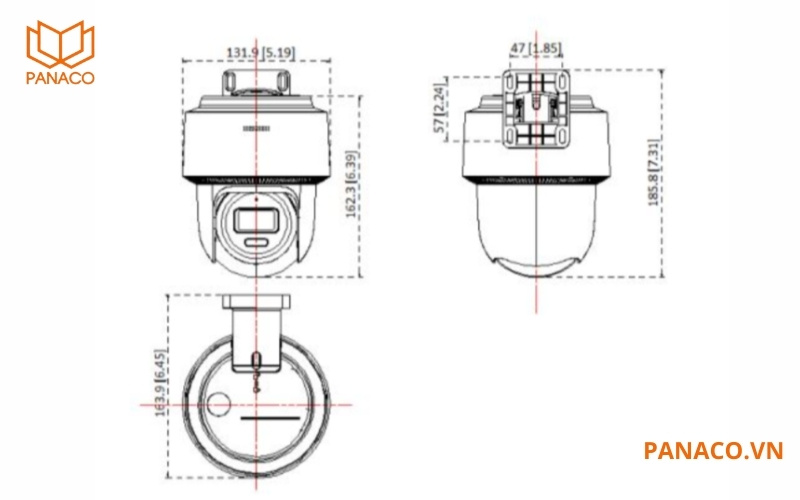 Dòng camera Wifi có thiết kế nhỏ gọn