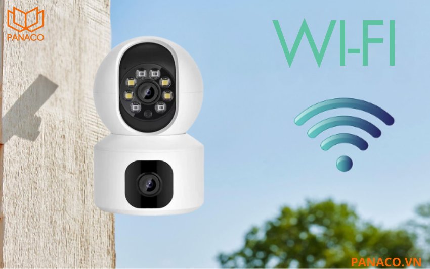 Khả năng kết nối wifi không dây giúp việc lắp đặt trở nên đơn giản