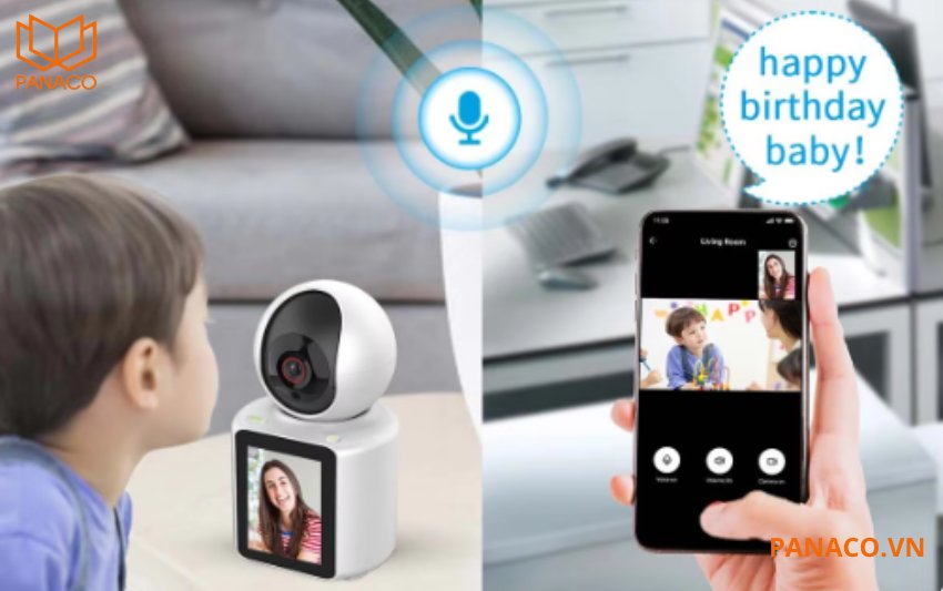 Yoosee PNC204 là camera đàm thoại hai chiều