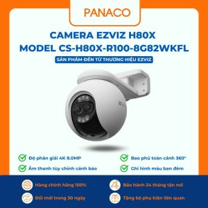 Camera Ezviz H80x model CS-H80x-R100-8G82WKFL