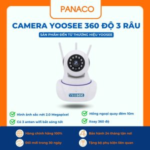 Camera Wifi Yoosee 3 râu 2.0MP xoay 360 giá rẻ