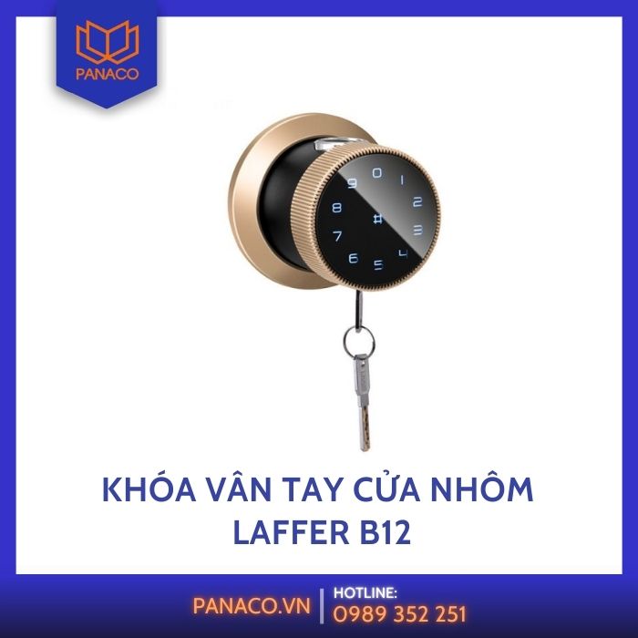 khóa cửa vân tay Laffer B12