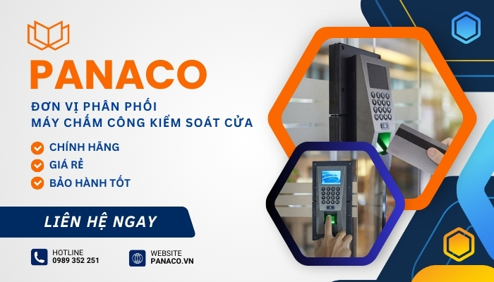 Mua máy chấm công kiểm soát cửa ra vào tại PANACO