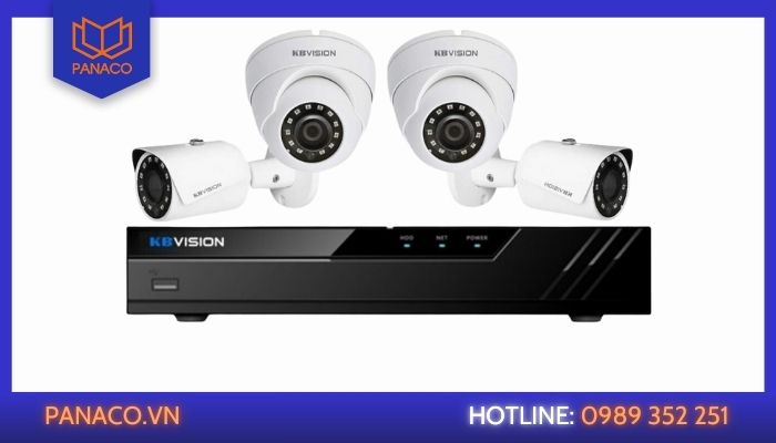 Trọn bộ camera IP Kbvision