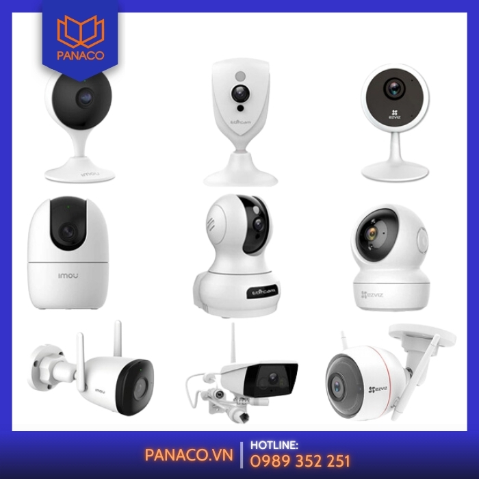 Các loại camera wifi không dây được lắp đặt