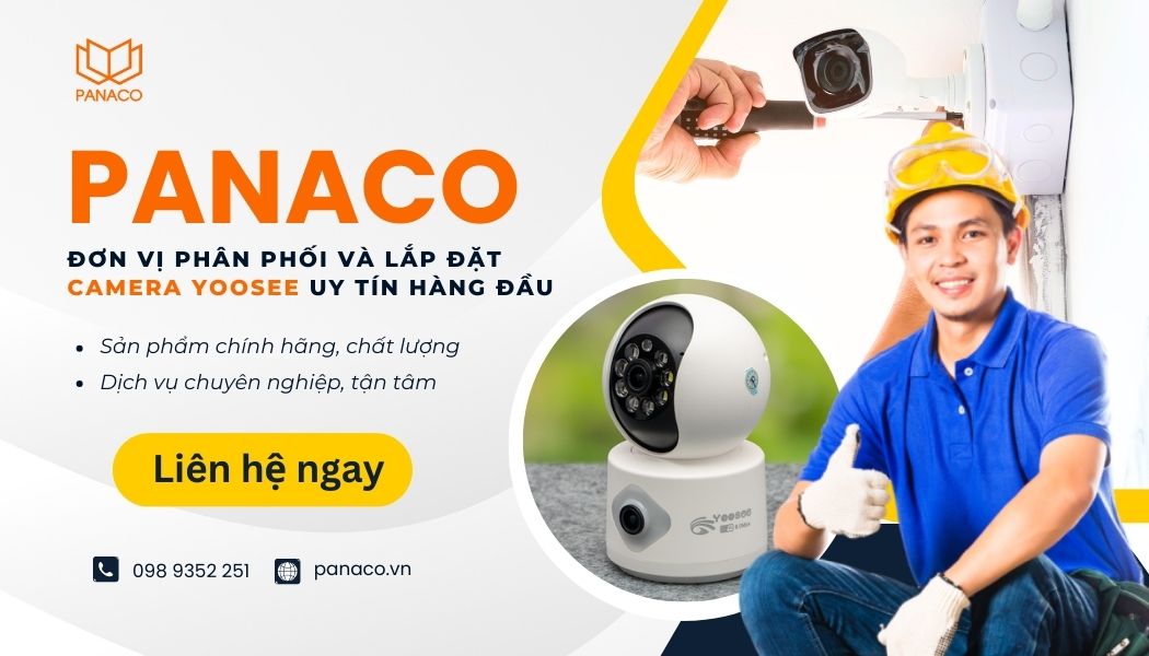 Đơn vị phân phối và lắp đặt camera không dây Yoosee chính hãng, giá tốt