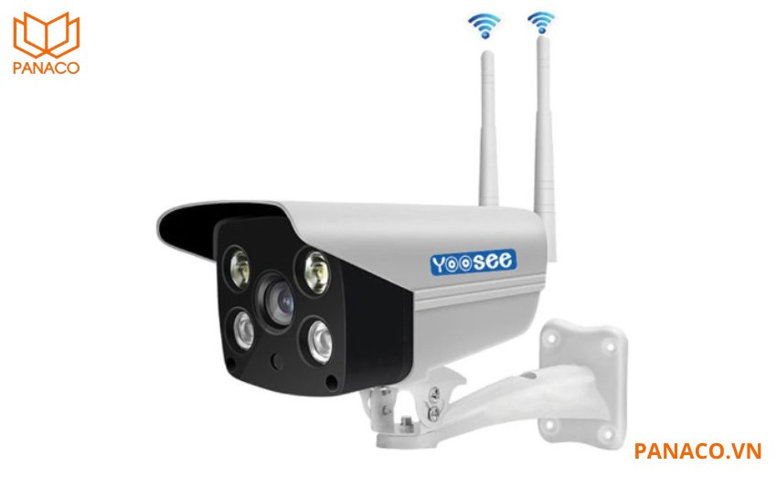 Camera Yoosee có trang bị hai anten wifi bắt sóng tốt