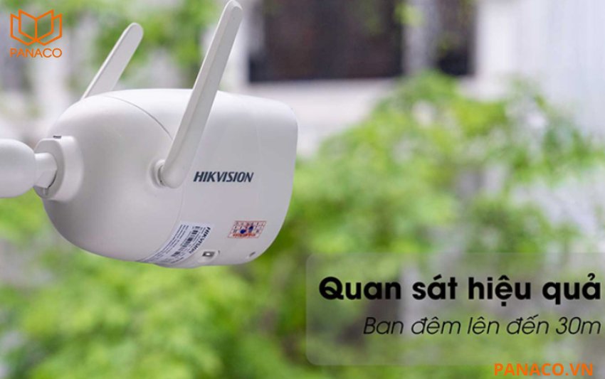 Camera có tầm xa hồng ngoại lên tới 30m