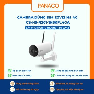 Camera dùng sim Ezviz H5 4G model CS-H5-R201-1H3KFL4GA