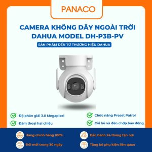 Camera không dây ngoài trời Dahua model DH-P3B-PV