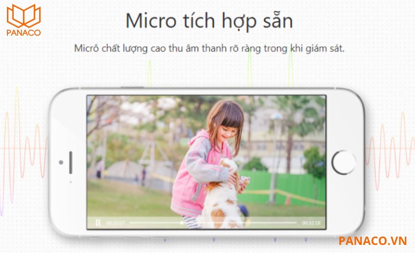 Camera quan sát ghi lại hình ảnh và âm thanh