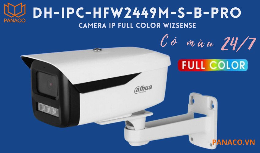 Camera thân Dahua DH-IPC-HFW2449M-S-B-PRO