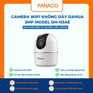 Camera wifi không dây Dahua 3MP model DH-H3AE