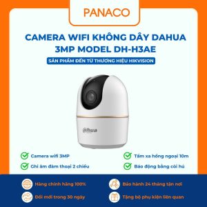 Camera wifi không dây Dahua 3MP model DH-H3AE