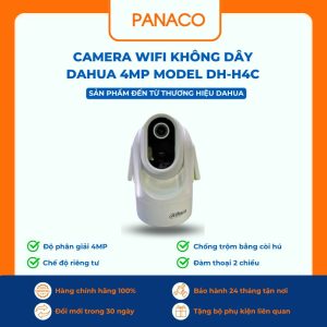 Camera wifi không dây Dahua 4MP model DH-H4C