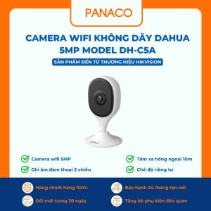 Camera wifi không dây Dahua 5MP model DH-C5A