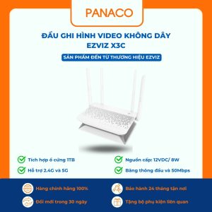 Đầu ghi hình video không dây Ezviz X3C