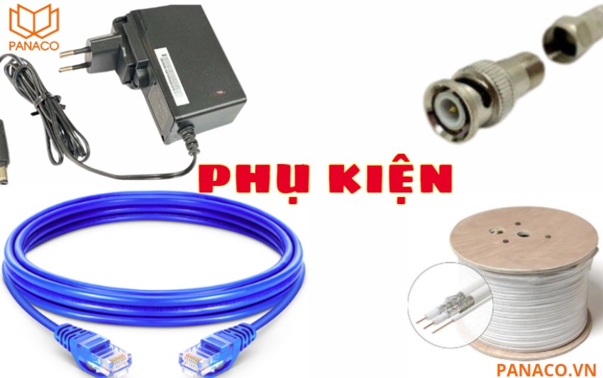 Phụ kiện đi kèm khi mua trọn bộ 5 camera Dahua