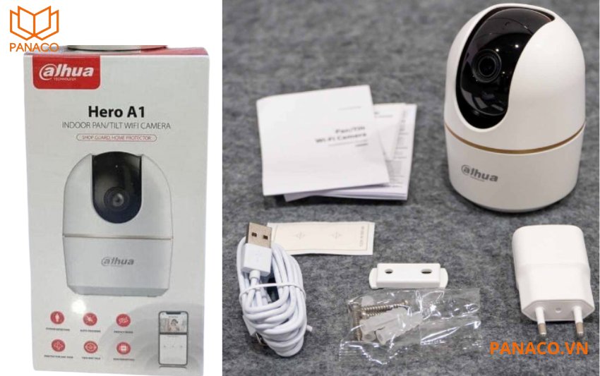 Trọn bộ sản phẩm camera Dahua DH-H3AE tại Panaco