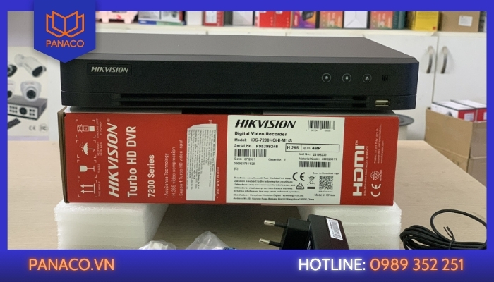 đầu camera hikvision 8 kênh