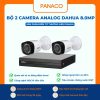 Bộ 2 camera analog dahua 8.0mp