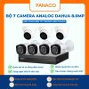 Bộ 7 camera analog dahua 8.0mp